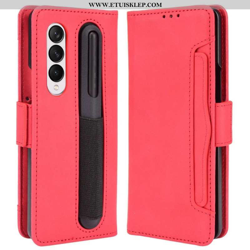 Etui Folio do Samsung Galaxy Z Fold 4 Szpieguj Z Pen Storage